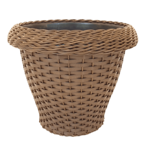 Vaso de Rattan Cachepot Grande