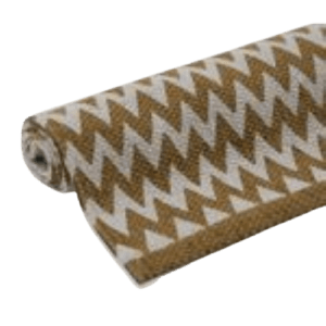 Tapete Zig Zag Mostarda 2,00×1,50