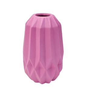 Vaso Geométrico Rosa Pink Grande