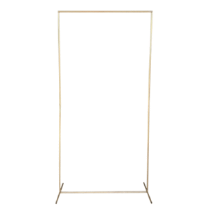 Painel Retangular de Ferro Dourado