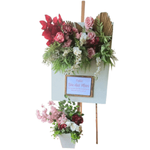 Painel Dia das Mães – Caixa Floral