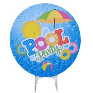 Painel Redondo MDF Pool Party 1,50M